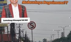 Rambu Dilarang Berhenti (S) Di Jalan SM Raja Medan Viral di media Sosial