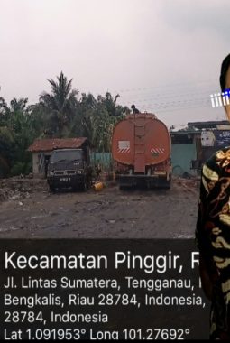 Kombes Kuasai CPO Illegal di kecamatan Pinggir, Kabupaten Bengkalis – Riau