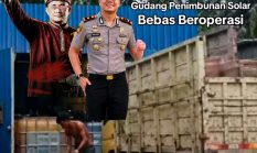 Gudang Penimbunan BBM Bersubsidi Jenis Solar Bebas Beroperasi, Diduga Depi Rusdianto dan Kapolsek Pinggir Bagi Hasil Keuntungan.